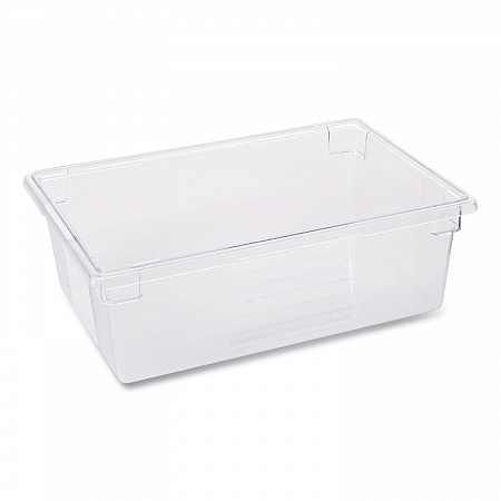 Food/Tote Boxes, 12.5 gal, 26 x 18 x 9, Clear, Plastic (3300CLE)
