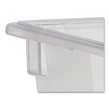 Food/Tote Boxes, 21.5 gal, 26 x 18 x 15, Clear, Plastic (3301CLE)