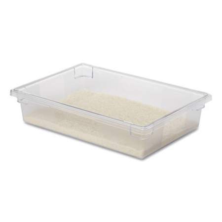 Rubbermaid Commercial Food/Tote Boxes, 8.5 gal, 26 x 18 x 6, Clear (3308CLE)