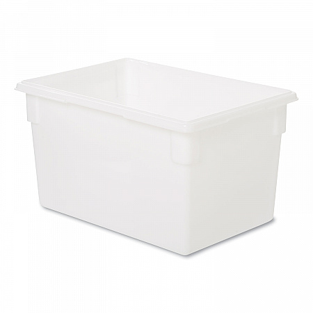 Food/Tote Boxes, 21.5 gal, 26 x 18 x 15, White, Plastic (3501WHI)