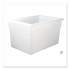 Rubbermaid Commercial Food/Tote Boxes, 21.5 gal, 26 x 18 x 15, White (3501WHI)