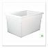 Food/Tote Boxes, 21.5 gal, 26 x 18 x 15, White, Plastic (3501WHI)