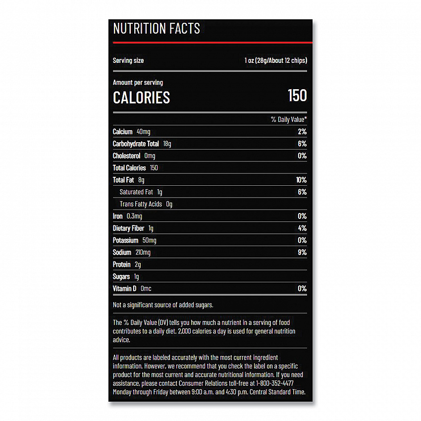 Nacho Cheese Tortilla Chips, 1.75 oz Bag, 64/Carton (44375)