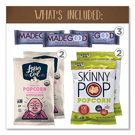 Low Calories Snack Box, 28 Assorted Snacks/Box (70000128)