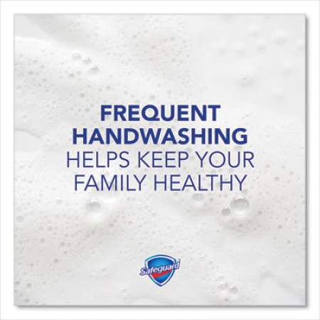 Safeguard Professional Antibacterial Foam Hand Soap, Pleasant Scent, 1,200 mL Bottle, 4/Carton (47435)