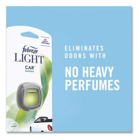 Febreze CAR Air Freshener, Sea Spray, 2 mL Clip, 2/Pack, 8 Packs/Carton (63881)
