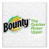 Bounty Kitchen Roll Paper Towels, 2-Ply, White, 45 Sheets/Roll, 12 Rolls/Carton (74697)