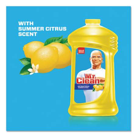 Mr. Clean Multi-Surface Antibacterial Cleaner, Summer Citrus, 45 oz Bottle (77131EA)
