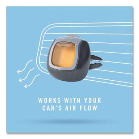 Febreze CAR Air Freshener, Gain Original, 2 mL Clip, 2/Pack, 8 Packs/Carton (94731CT)