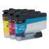 Brother LC4063PK INKvestment Ink, 1,500 Page-Yield, Cyan/Magenta/Yellow, 3 Pack (LC4063PKS)