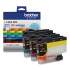 Brother LC4043PK INKvestment Ink, 750 Page-Yield, Cyan/Magenta/Yellow, 3/Pack (LC4043PKS)