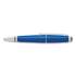 Cross Edge Gel Pen, Retractable, Medium 0.7 mm, Black Ink, Blue Barrel (AT05553)
