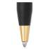 Cross Classic Century Twist-Action Ballpoint Pen, Retractable, Medium 1 mm, Black Ink, Black/Gold Barrel (2502)