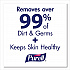 Premoistened Sanitizing Hand Wipes, Individually Wrapped, 5 x 7, Unscented, White, 1,000/Carton (90211M)