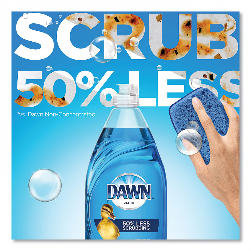Ultra Liquid Dish Detergent, Dawn Original Scent, 38 oz. Bottle (91064EA)
