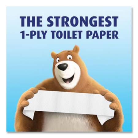 Charmin Essentials Strong Bathroom Tissue, Septic Safe, 1-Ply, White, 4 x 3.92, 451/Roll,12 Roll/Pack (65705)