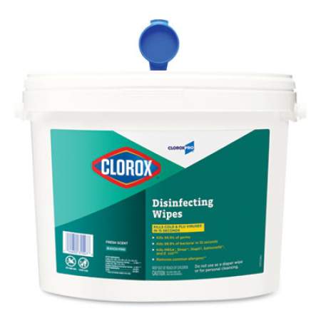Clorox Disinfecting Wipes, 7 x 8, Fresh Scent, 700/Bucket (31547)