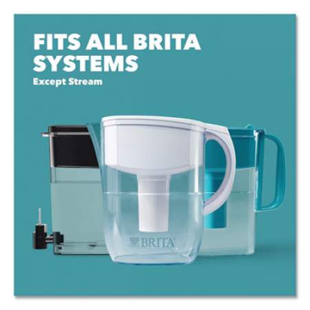 Brita Water Filter Pitcher Advanced Replacement Filters, 3/Pack (35503)