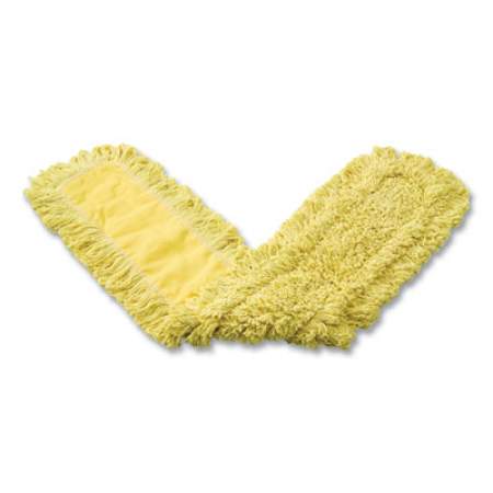 Rubbermaid Commercial Trapper Commercial Dust Mop, Looped-end Launderable, 5" x 36", Yellow (J15500YEL)
