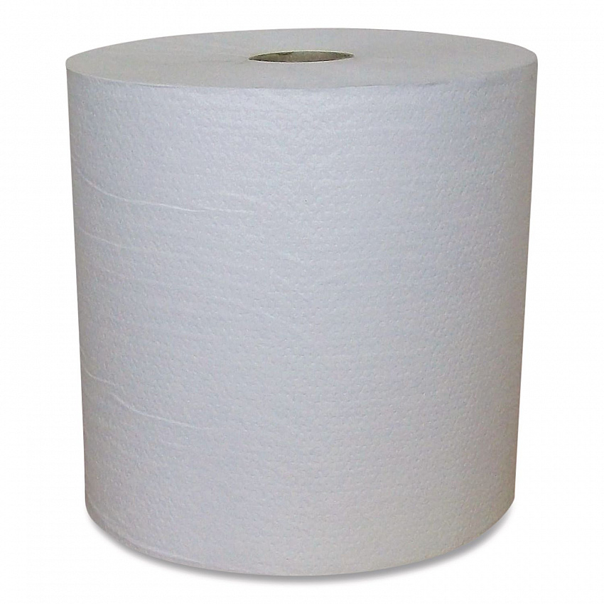 Recycled Hardwound Paper Towels, 1-Ply, 7.88" x 800 ft, 1.8 Core, White, 6 Rolls/Carton (EW80166)