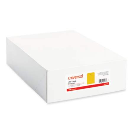 Universal Kraft Clasp Envelope, #97, Square Flap, Clasp/Gummed Closure, 10 x 13, Brown Kraft, 100/Box (44907)
