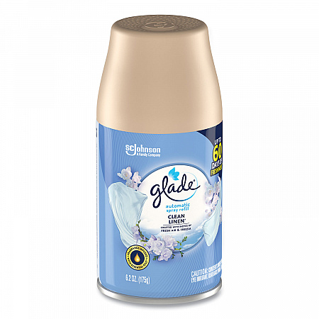 Automatic Air Freshener, Clean Linen, 6.2 oz Spray Can (375364EA)