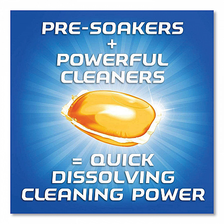 Dish Detergent Gelpacs, Orange Scent, Box of 32 Gelpacs, 8 Boxes/Carton (81053CT)