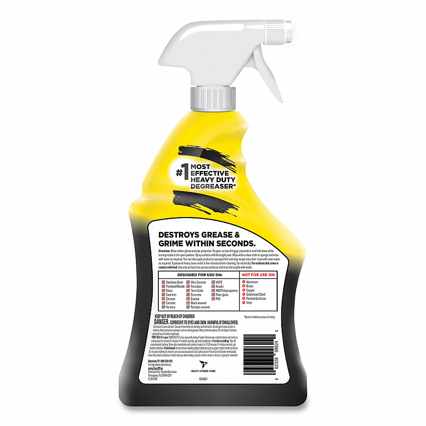 Heavy Duty Cleaner Degreaser, 32 oz Trigger Spray Bottle (99624EA)