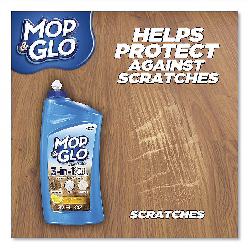 Ready to Use Multi-Surface Floor Cleaner, Fresh Citrus Scent, 32 oz Bottle (89333)