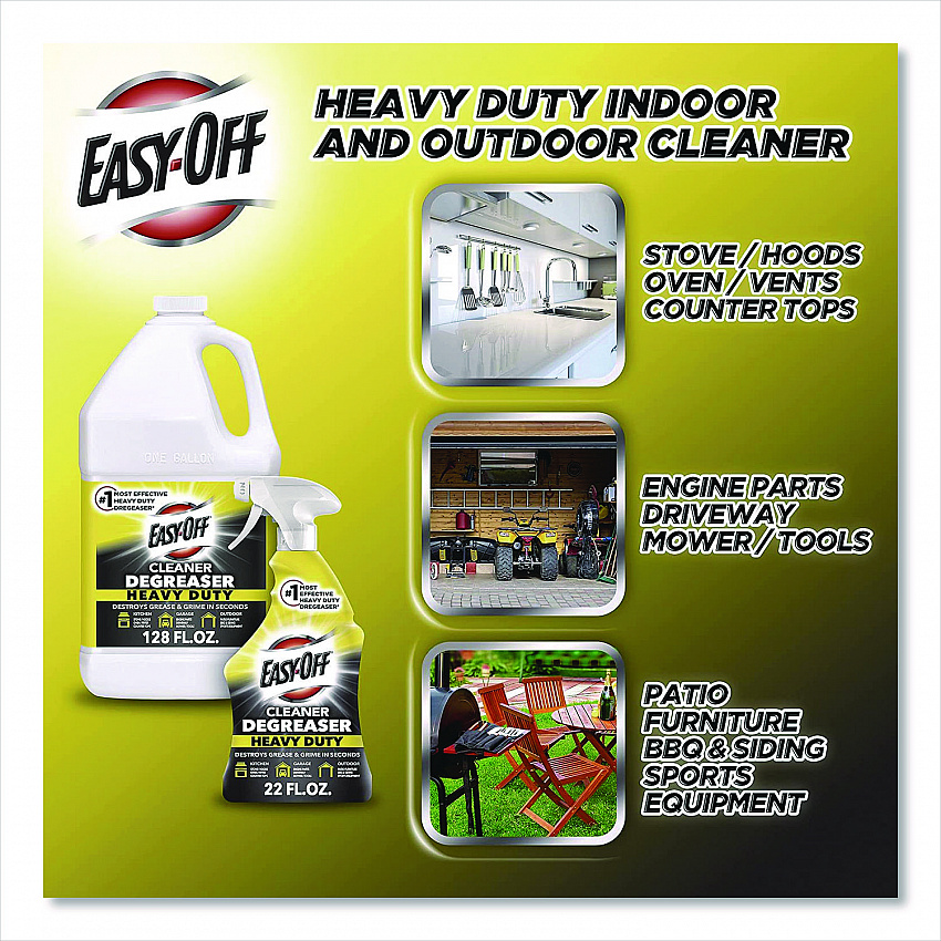 Heavy Duty Cleaner Degreaser, 32 oz Spray Bottle, 6/Carton (99624)