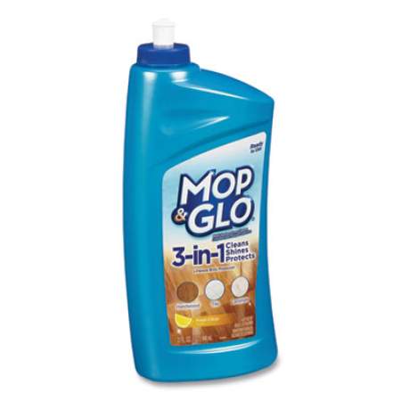 MOP & GLO Triple Action Floor Cleaner, Fresh Citrus Scent, 32 oz Bottle (89333CT)