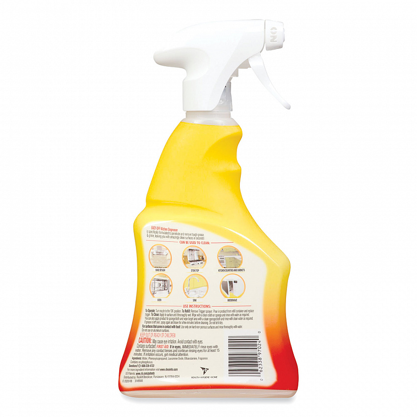 Kitchen Degreaser, 16 oz Spray Bottle, 6/Carton (97024)
