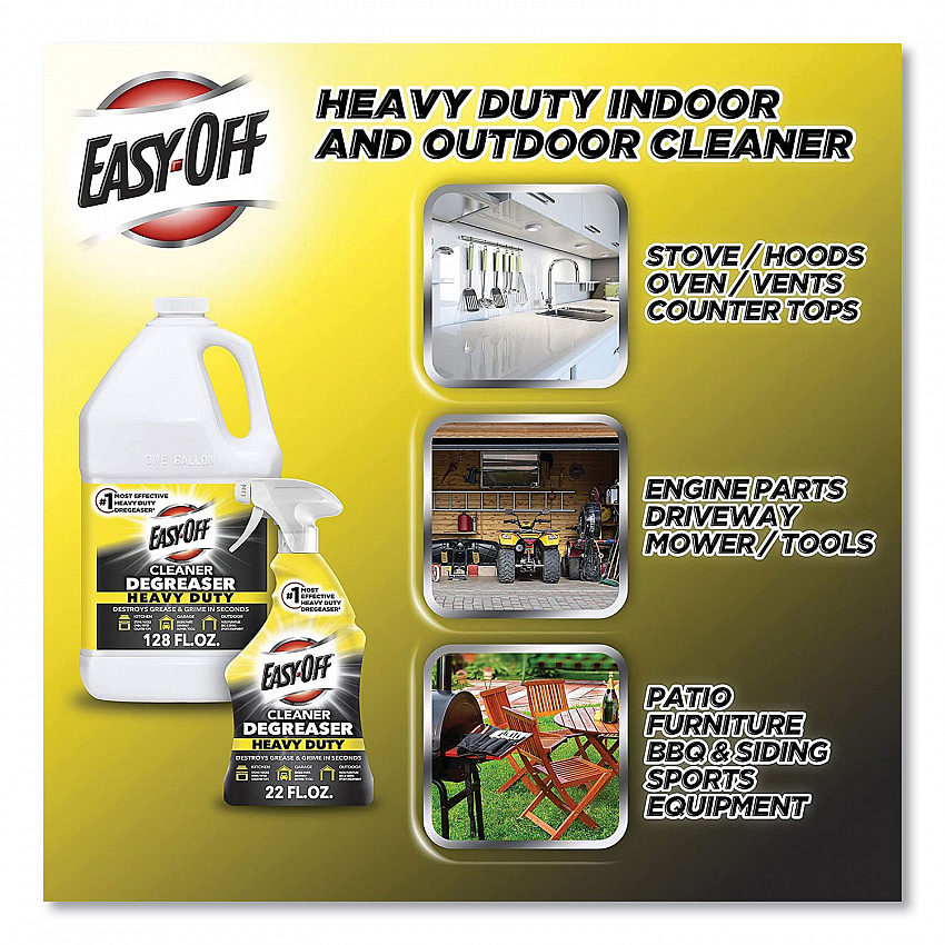 Heavy Duty Cleaner Degreaser, 32 oz Trigger Spray Bottle (99624EA)