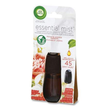 Air Wick Essential Mist Refill, Peony and Jasmine, 0.67 oz Bottle (98555EA)