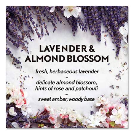 Air Wick ESSENTIAL MIST STARTER KIT, LAVENDER AND ALMOND BLOSSOM, 0.67 OZ, 4/CARTON (98576CT)