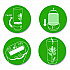 Freshmatic Ultra Automatic Starter Kit, Gadget/(2) 5.89 oz Fresh Linen Refills/AA Battery, 4 Kits/Carton (01918CT)