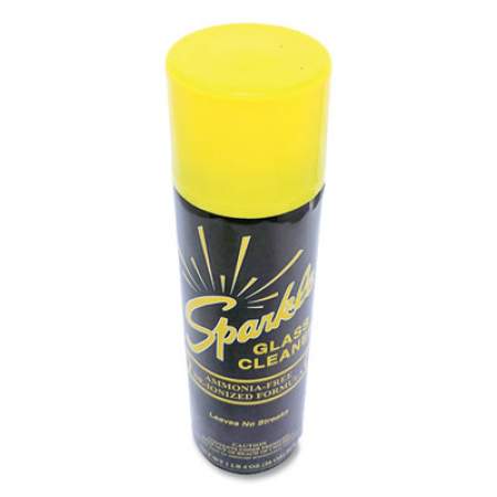 Sparkle Glass Cleaner, 20 oz Aerosol Spray, 12/Carton (20620CT)
