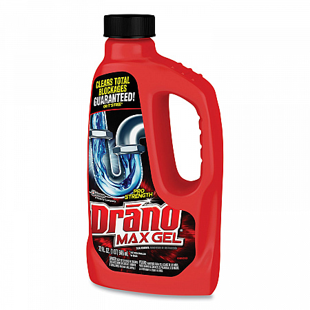 Max Gel Clog Remover, 32 oz Bottle, 12/Carton (694768CT)
