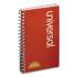 Universal Wirebound Memo Book, Narrow Rule, Orange Cover, 5 x 3, 50 Sheets, 12/Pack (20453)