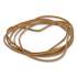 Universal Rubber Bands, Size 19, 0.04" Gauge, Beige, 1 lb Bag, 1,240/Pack (00119)