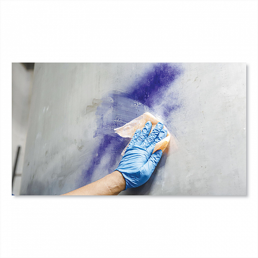 Graffiti and Spray Paint Remover Towels, Citrus, 10 x 12, Neutral Scent, White/Orange, 30/Canister, 6 Canisters/Carton (90130CT)