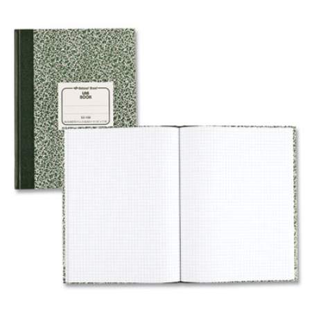 National Composition Lab Notebook, Quadrille Rule, Green Cover, 10.13 x 7.88, 60 Sheets (53108)