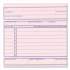 Rediform Credit Memo Book, Three-Part Carbonless, 5.5 x 7.88, 1/Page, 50 Forms (7L787)