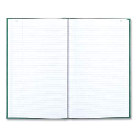 National Emerald Series Account Book, Green Cover, 12.25 x 7.25 Sheets, 500 Sheets/Book (56151)