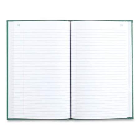 National Emerald Series Account Book, Green Cover, 9.63 x 6.25 Sheets, 200 Sheets/Book (56521)