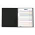 Blueline NotePro Notebook, 1 Subject, Medium/College Rule, Black Cover, 11 x 8.5, 75 Sheets (A10150BLK)