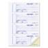 Rediform Hardcover Numbered Money Receipt Book, Two-Part Carbonless, 6.88 x 2.75, 4/Page, 300 Forms (S1654NCR)