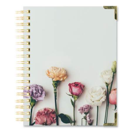 Blueline Romantic Weekly/Monthly Hard Cover Planner, Romantic Roses Artwork, 9.25 x 7.25, Multicolor Cover, 12-Month (Jan-Dec): 2022 (C3600202)