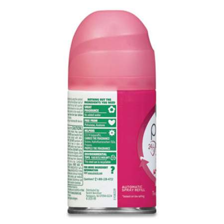 Air Wick Freshmatic Ultra Automatic Pure Refill, Tropical Flowers, 5.89 oz Aerosol Spray, 6/Carton (97053)