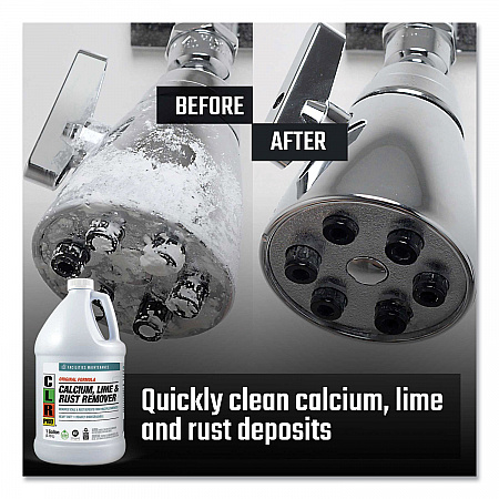 Calcium, Lime and Rust Remover, 1 gal Bottle, 4/Carton (CL4PRO)